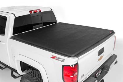 Rough Country - Rough Country 41705501 Soft Tri-Fold Tonneau Bed Cover - Image 8