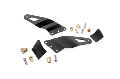 Rough Country - Rough Country 70539 LED Light Bar Windshield Mounting Brackets - Image 2