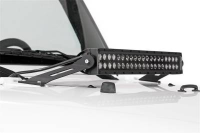 Rough Country - Rough Country 70533 LED Light Bar Hood Mounting Brackets - Image 6