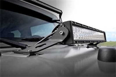 Rough Country - Rough Country 70533 LED Light Bar Hood Mounting Brackets - Image 10