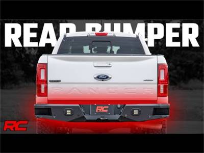 Rough Country - Rough Country 10760 Heavy Duty Rear LED Bumper - Image 4