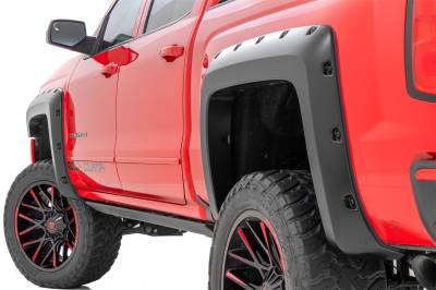 Rough Country - Rough Country F-C11412B-G7C Pocket Fender Flares - Image 4