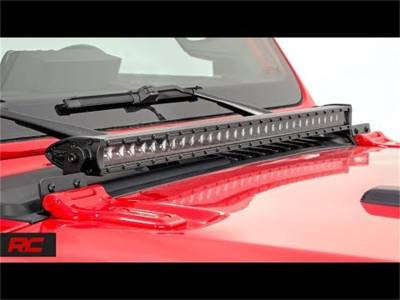 Rough Country - Rough Country 70054 LED Light Bar Hood Kit - Image 4