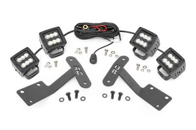 Rough Country - Rough Country 70836 LED Lower Windshield Ditch Kit - Image 2