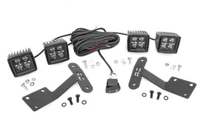 Rough Country - Rough Country 70838 LED Lower Windshield Ditch Kit - Image 2