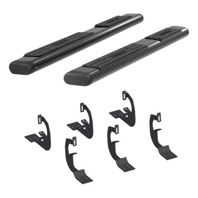 ARIES - ARIES 4445002 The Standard 6 in. Oval Nerf Bar w/Mounting Brackets - Image 4