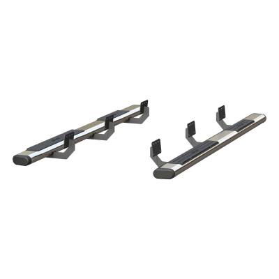 ARIES - ARIES 4444047 The Standard 6 in. Oval Nerf Bar w/Mounting Brackets - Image 4