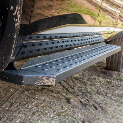 ARIES - ARIES 2055552 RidgeStep Commercial Running Boards w/Mounting Brackets - Image 4