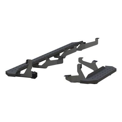 ARIES - ARIES 2055539 RidgeStep Commercial Running Boards w/Mounting Brackets - Image 2