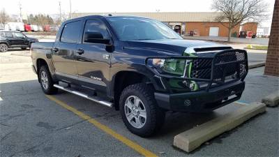 Ranch Hand - Ranch Hand MFT14HBM1 Midnight Series Front Bumper - Image 7