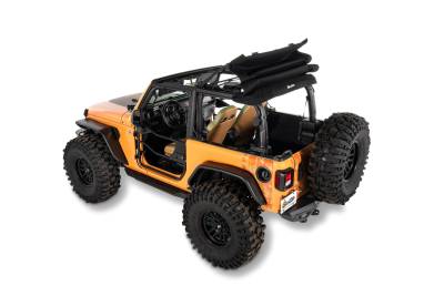 Bestop - Bestop 54930-17 Trektop Glide Slantback Soft Top - Image 9