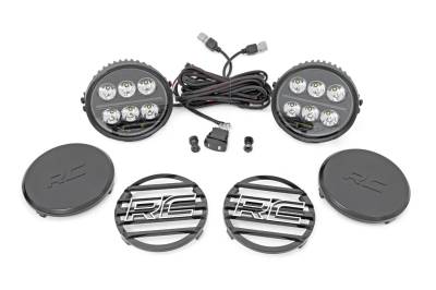 Rough Country 70805A Black Series LED Fog Light Kit