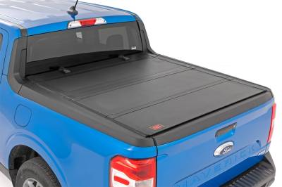 Rough Country 49254500 Hard Tri-Fold Tonneau Bed Cover