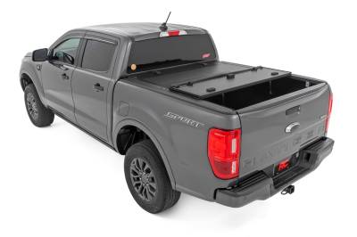 Rough Country - Rough Country 49220500 Hard Tri-Fold Tonneau Bed Cover - Image 4