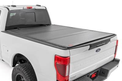 Rough Country 49220651 Hard Tri-Fold Tonneau Bed Cover