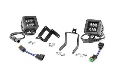 Rough Country 70622 Black Series LED Fog Light Kit