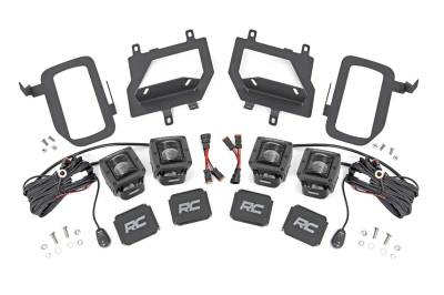 Rough Country 70831 Black Series LED Fog Light Kit