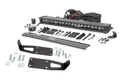 Rough Country - Rough Country 70568BLDRL LED Light Bar Bumper Mounting Brackets - Image 3