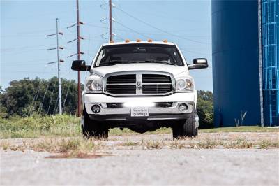 Rough Country - Rough Country 70568BLDRL LED Light Bar Bumper Mounting Brackets - Image 9