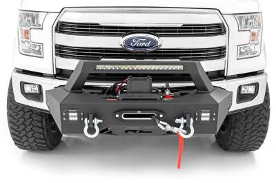 Rough Country - Rough Country 10762 Exo Winch Mount System Front Bumper - Image 4