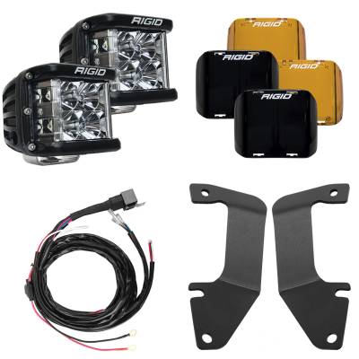 Rigid Industries 46705 A-Pillar D-SS Series Light Mount Kit