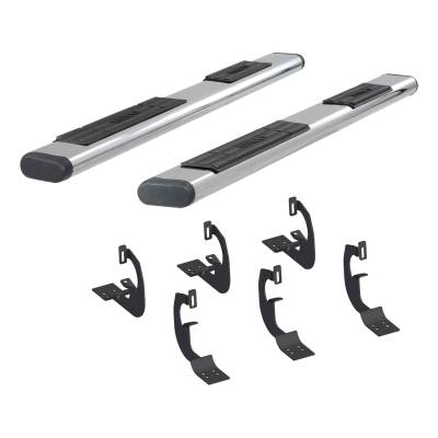 ARIES - ARIES 4444014 The Standard 6 in. Oval Nerf Bar w/Mounting Brackets - Image 3