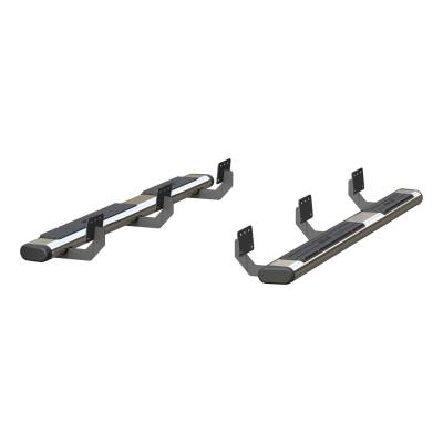 ARIES - ARIES 4444048 The Standard 6 in. Oval Nerf Bar w/Mounting Brackets - Image 3