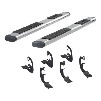 ARIES - ARIES 4444004 The Standard 6 in. Oval Nerf Bar w/Mounting Brackets - Image 3