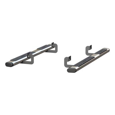 ARIES - ARIES 4444018 The Standard 6 in. Oval Nerf Bar w/Mounting Brackets - Image 3