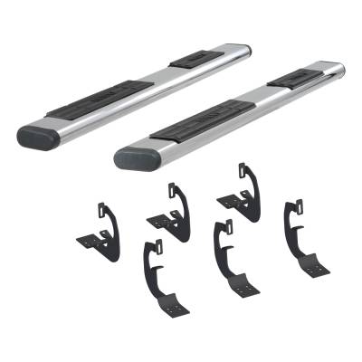 ARIES - ARIES 4444003 The Standard 6 in. Oval Nerf Bar w/Mounting Brackets - Image 3