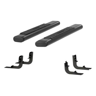 ARIES - ARIES 4445043 The Standard 6 in. Oval Nerf Bar w/Mounting Brackets - Image 3