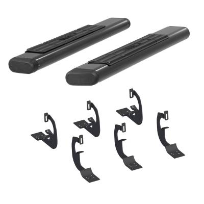 ARIES - ARIES 4445024 The Standard 6 in. Oval Nerf Bar w/Mounting Brackets - Image 3