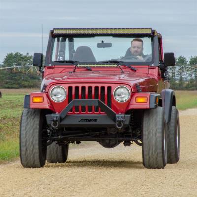 ARIES - ARIES 2186001 TrailCrusher Front Bumper w/Brush Guard - Image 3