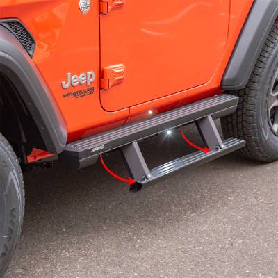 ARIES - ARIES 3034471 ActionTrac Powered Running Boards - Image 2