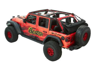 Bestop - Bestop 54925-17 Trektop Ultra Slantback Soft Top - Image 9