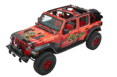 Bestop - Bestop 54925-17 Trektop Ultra Slantback Soft Top - Image 19