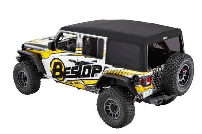 Bestop - Bestop 54725-17 Supertop Ultra Squareback Soft Top - Image 8