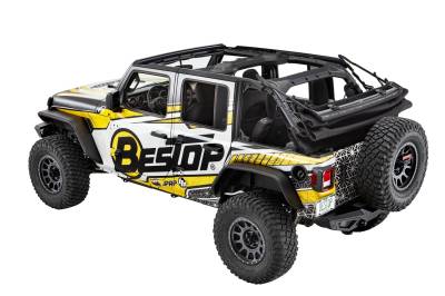 Bestop - Bestop 54725-17 Supertop Ultra Squareback Soft Top - Image 12