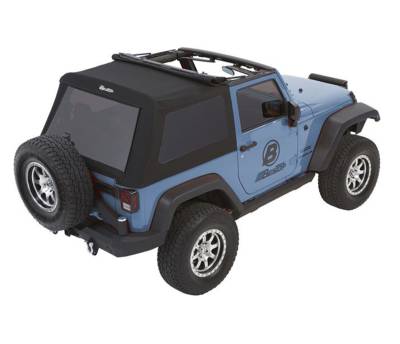 Bestop - Bestop 54922-17 Trektop Glide Slantback Soft Top - Image 3