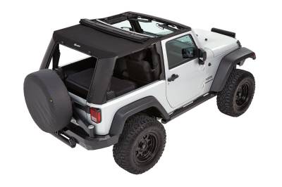 Bestop - Bestop 54862-17 Trektop Pro Hybrid Slantback Soft Top - Image 5