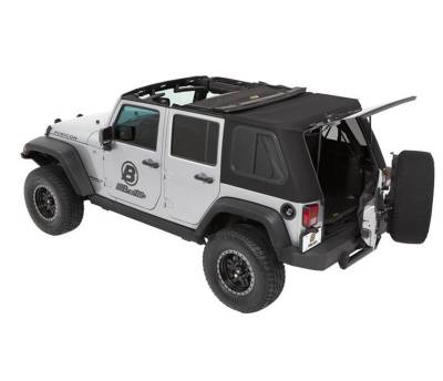 Bestop - Bestop 54863-17 Trektop Pro Hybrid Slantback Soft Top - Image 3