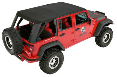 Bestop - Bestop 54863-17 Trektop Pro Hybrid Slantback Soft Top - Image 5