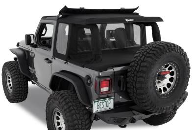 Bestop - Bestop 80101-17 Halftop Soft Top Conversion Kit - Image 5