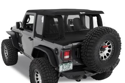 Bestop - Bestop 80101-17 Halftop Soft Top Conversion Kit - Image 7