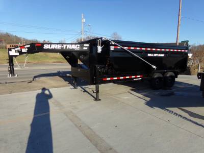 Sure-Trac Trailers - 2025 Sure-Trac Pro Series Roll-Off Dump Trailer 17.6K - Image 2