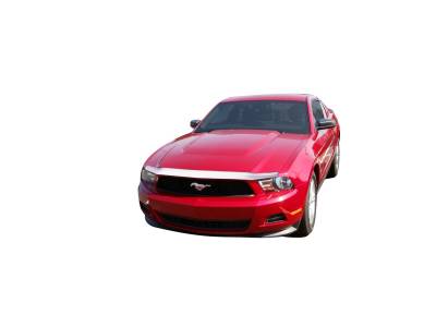 Auto Ventshade - Auto Ventshade 622023 Aeroskin Chrome Hood Protector - Image 2