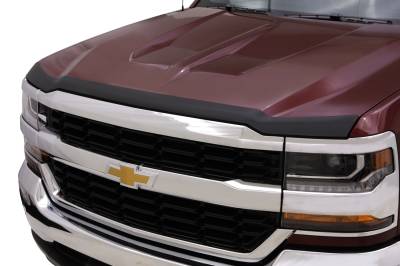 Auto Ventshade - Auto Ventshade 377123 Aeroskin Matte Black Hood Protector - Image 2