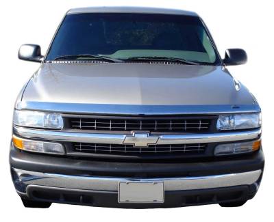 Auto Ventshade - Auto Ventshade 680631 Chrome Hood Shield - Image 2