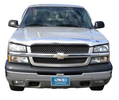 Auto Ventshade - Auto Ventshade 680815 Chrome Hood Shield - Image 2