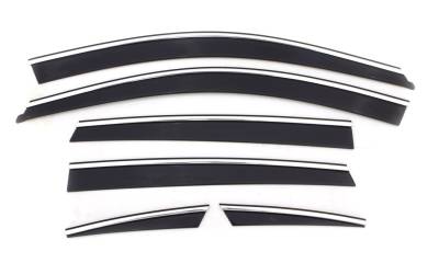 Auto Ventshade 796002 Ventvisor Low Profile Deflector 6 pc.